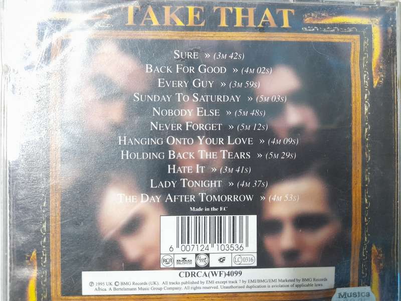Take That - Nobody Else
