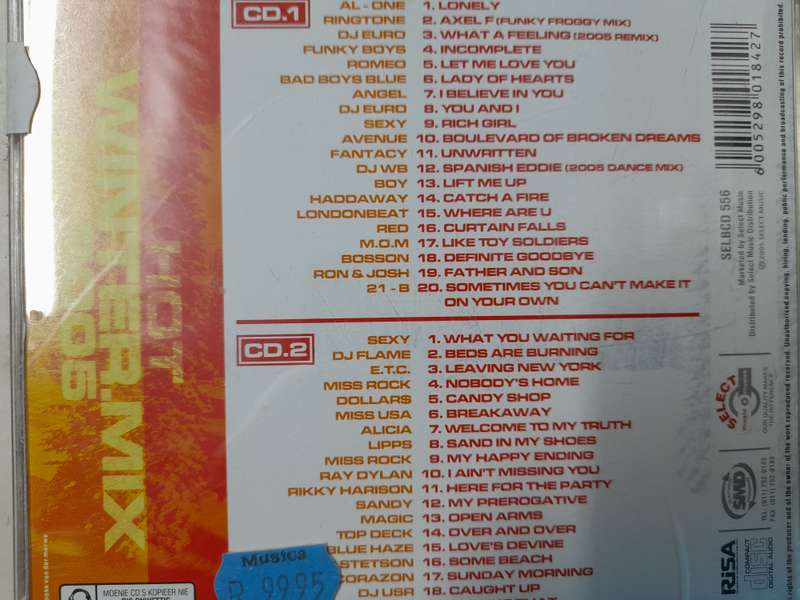 Hot Winter mix 2005 (Double CD)