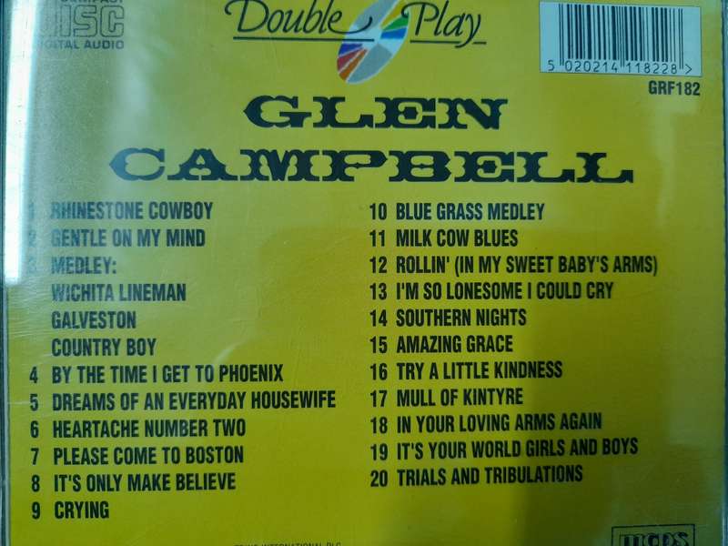 Glen Campbell - Greatest Hits Live
