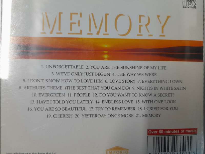 Memory - 21 Instrumental Moods