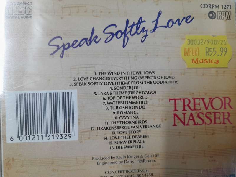 Trevor Nasser - Spek softly love