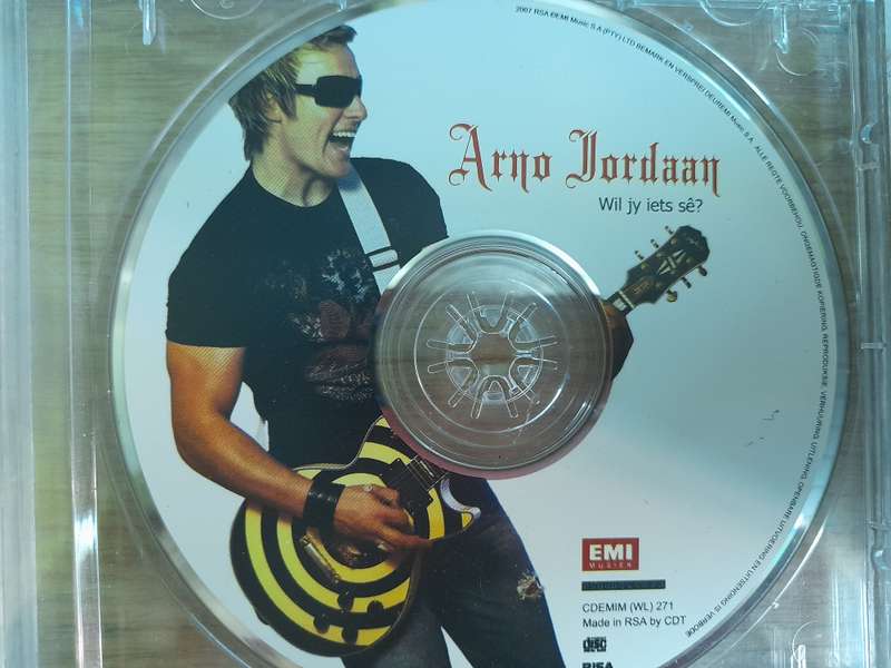 Arno Jordaan - Will jy iets se (No Jewel Case Sleeves)