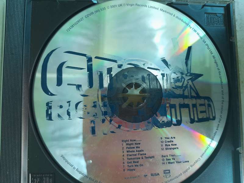 Atomic Kitten - Right Now (No Jewel Case Sleeves)