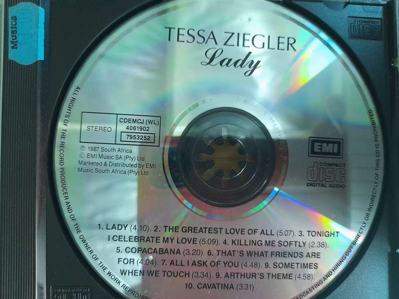 Tessa Ziegler - Lady (No Jewel Case Sleeves)
