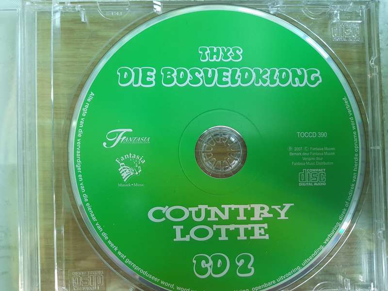 Thys die Bosveldklong - Country lotte  (No Jewel Case Sleeves)
