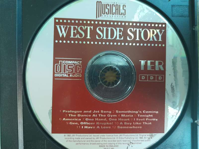 West Side Story   (No Jewel Case Sleeves)