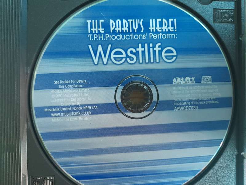 Westlife - The Party's here  (No Jewel Case Sleeves)