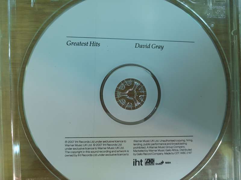 David Grey - Greatest Hits  (No Jewel Case Sleeves)