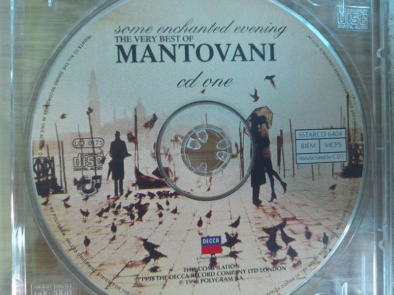Mantovani - The Very best of  (No Jewel Case Sleeves)