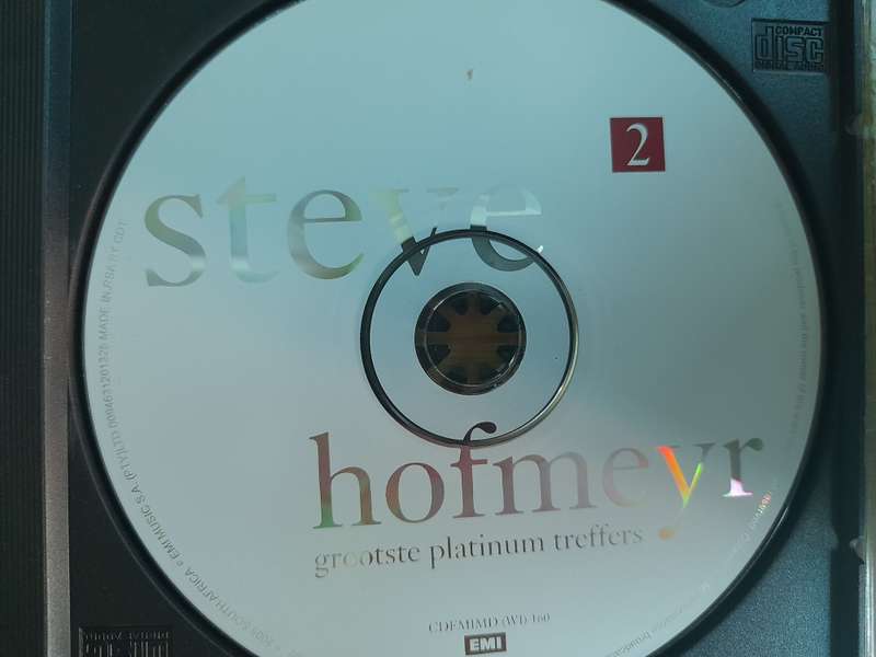 Steve hofmeyr - Grootste platinum Treffers  (No Jewel Case Sleeves)