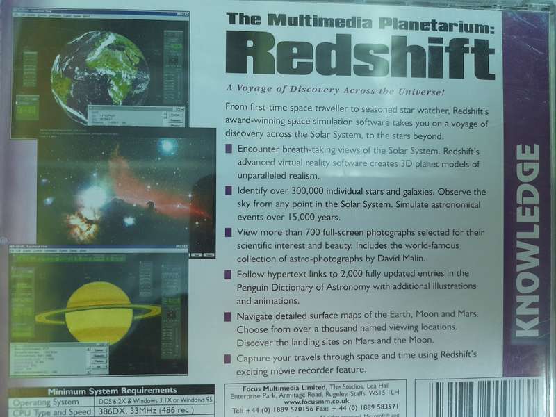 Redshift - The Multi media Planetarium