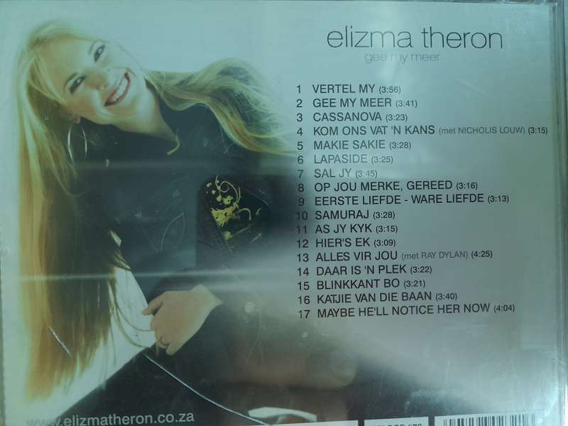 Elizma Theron - Gee my Meer
