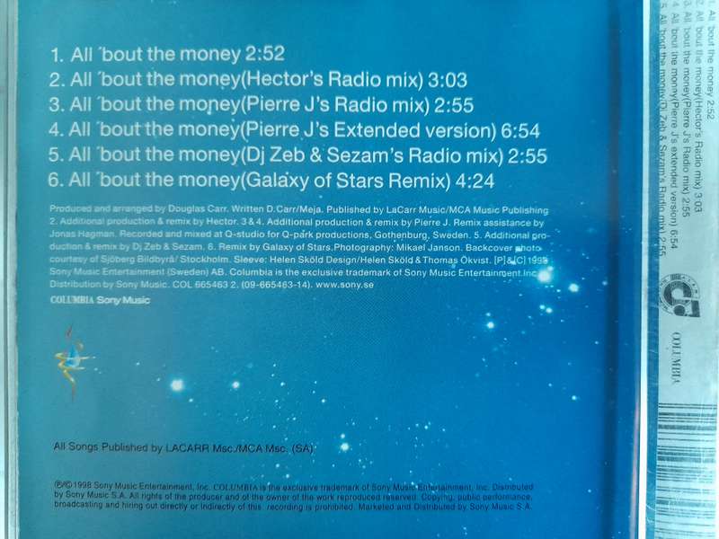 Meja - All about the money (Single)