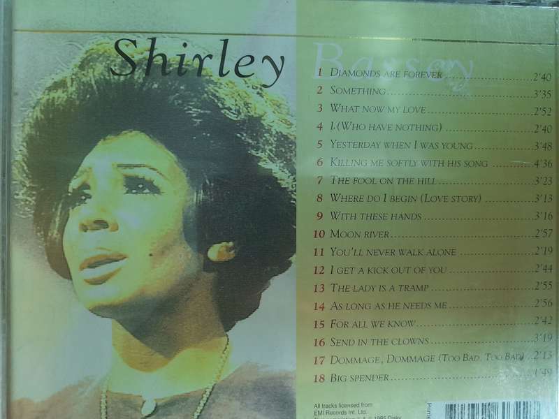 Shirley Bassey - Diamonds are forever her Greatest hits