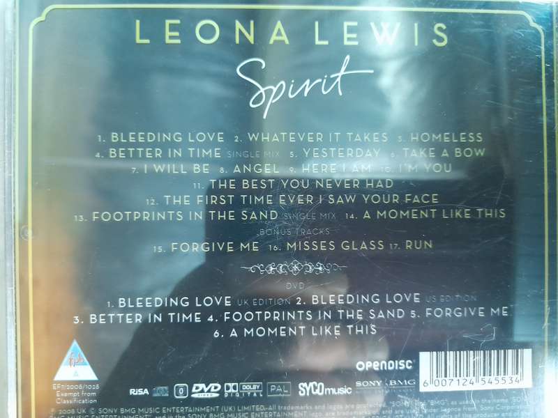Leona Lewis - Spirit The DeLuxe Edition (Double CD)