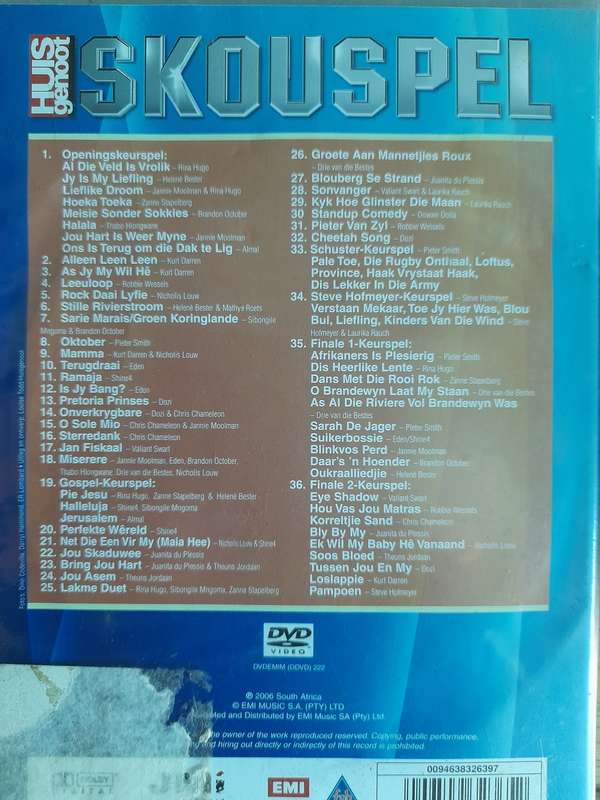 DVD: Skouspel 2006