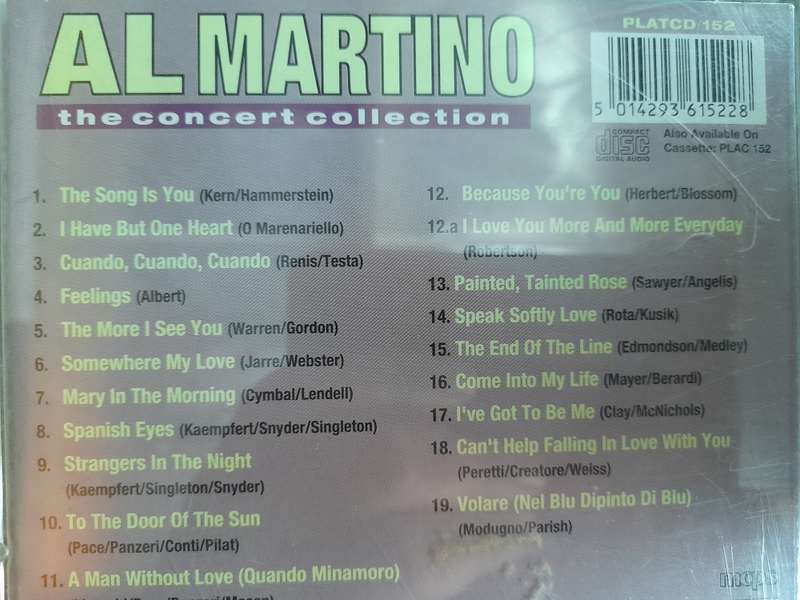 Al Martino - The Concert Collection