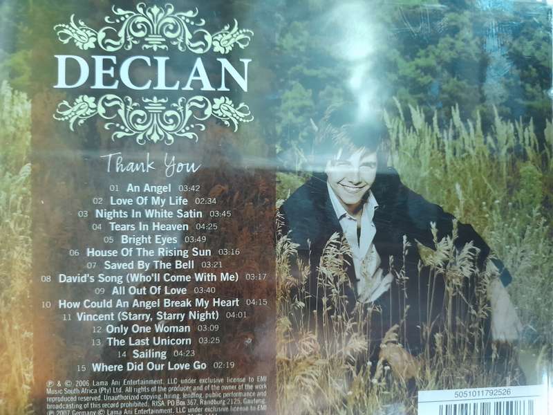 Declan - Thank You