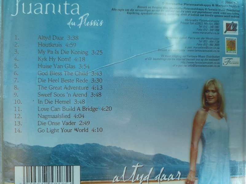 Juanita Du Plessis - Altyd daar Gospel Album Vol.1