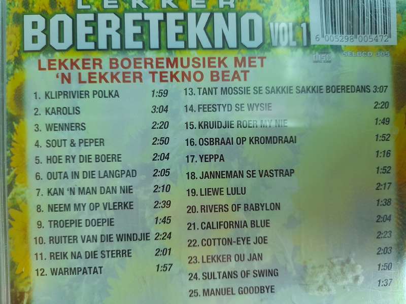Lekker Boeretekno - Vol.1