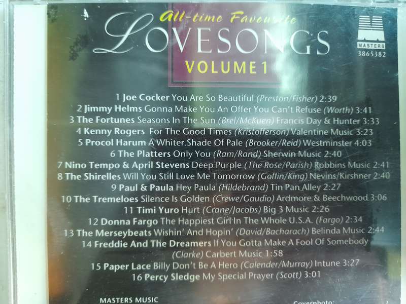 Lovesongs - Volume 1