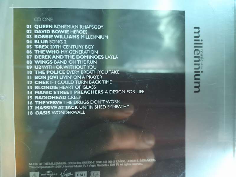 Music of the Millennium CD1