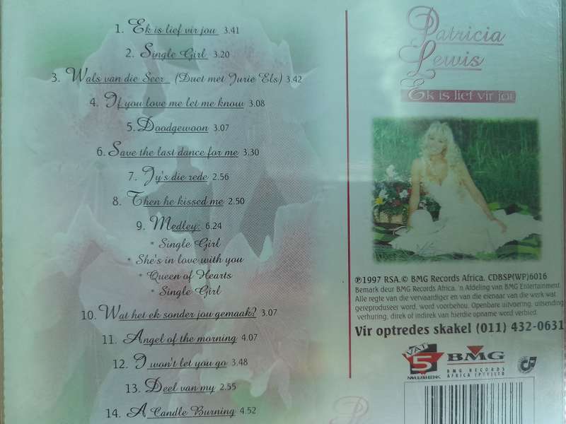 Patricia Lewis - Ek is lief vir jou