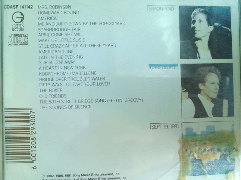 Simon and Garfunkel - The concert in Central park