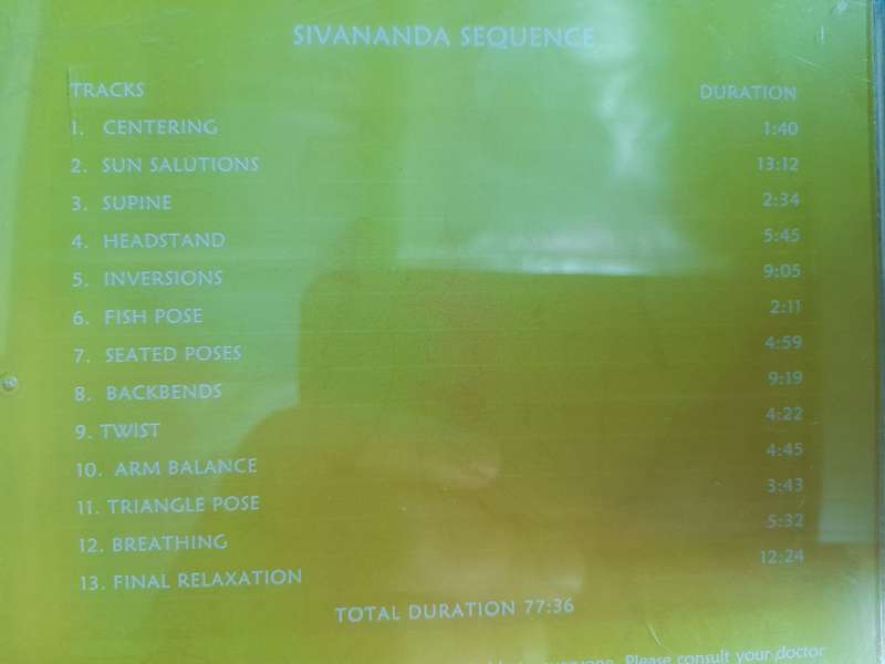 Head to Heart Yoga:  Sivananda Sequence