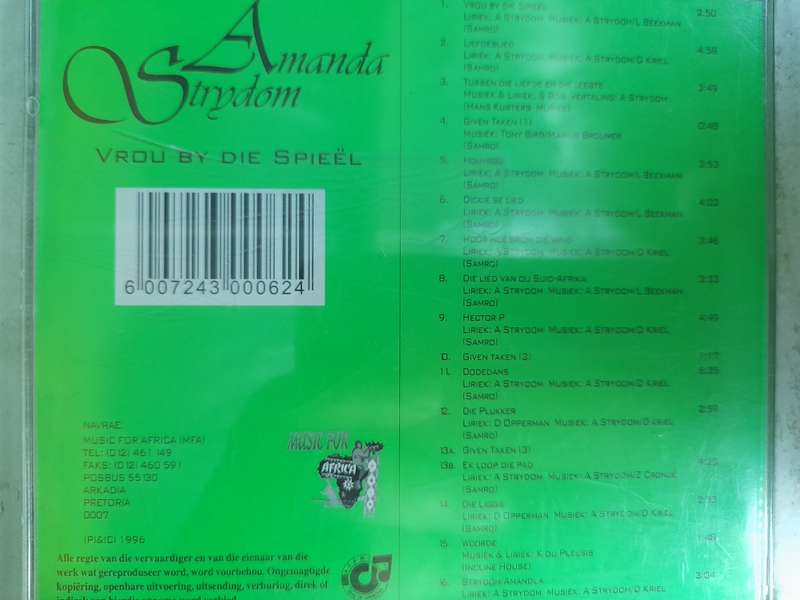 Amanda Strydom - Vrou by die Spieel
