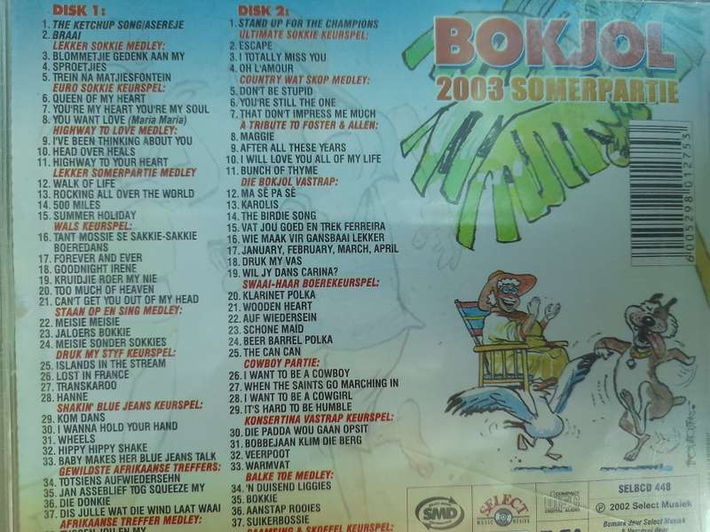 Bokjol 2003 Somerpartie (Dubbel CD)