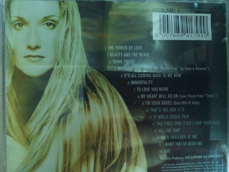 Celine Dion - All the way  A decade of song