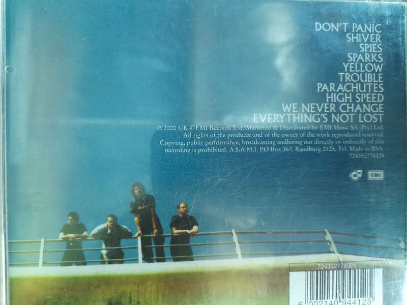 Coldplay - Parachutes