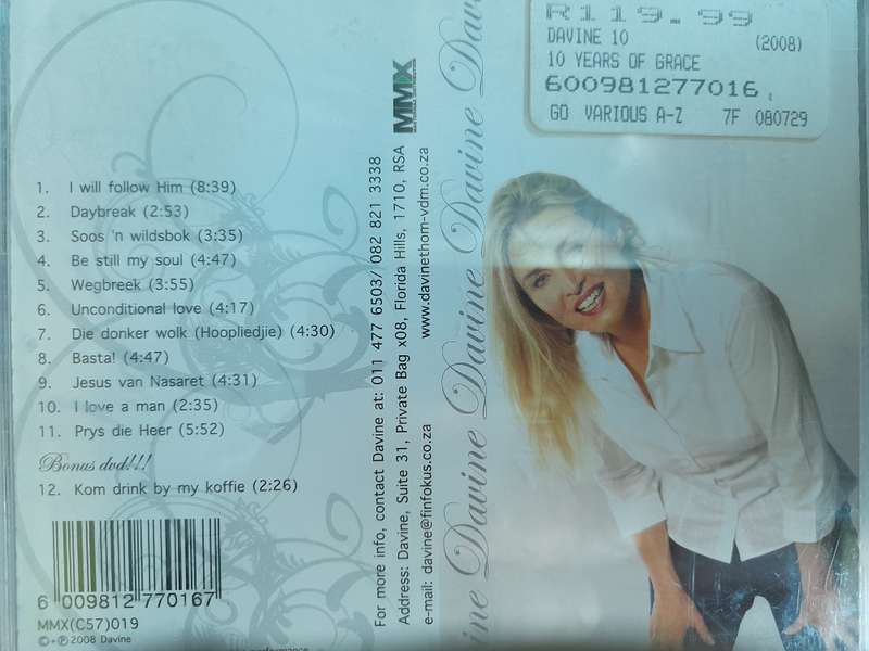 Davine - 10 Yearsof Grace