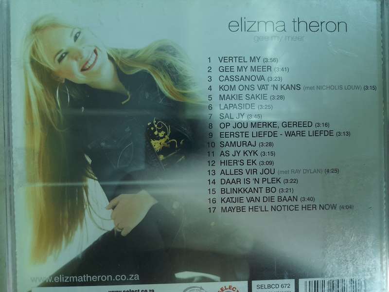 Elizma Theron - Gee my meer