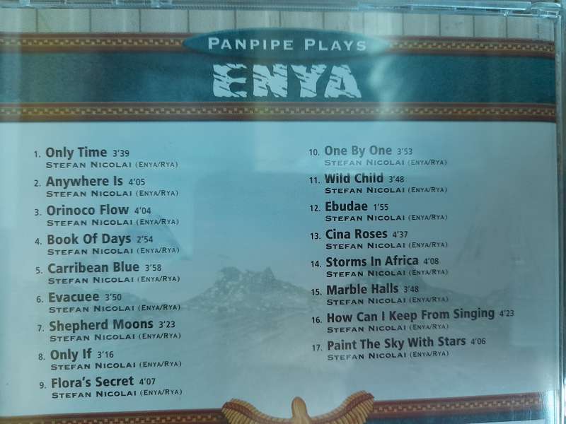 Enya - Panpipes play