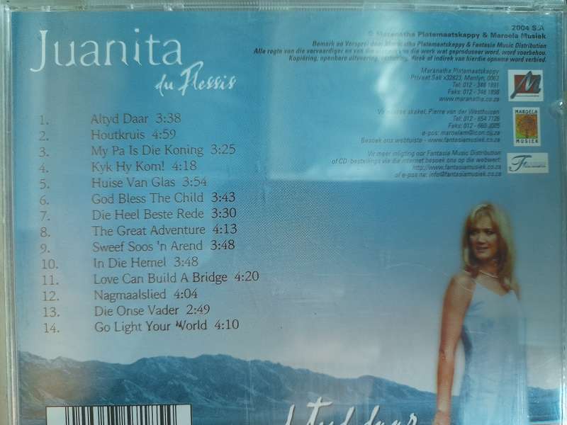 Juanita Du Plessis - Altyd Daar Gospel Album Vol.1