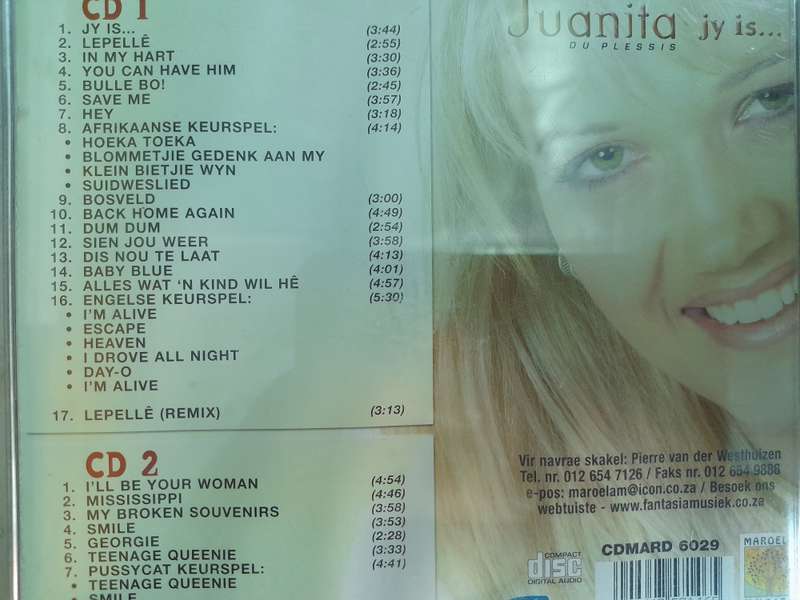 Juanita Du Plessis - jy is (include bonus CD)