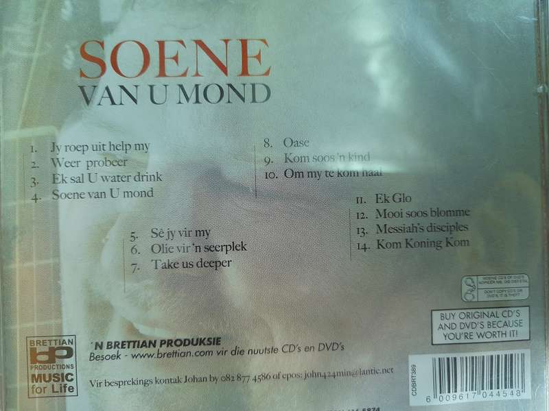 Johan Vercueil - Soene van U mond
