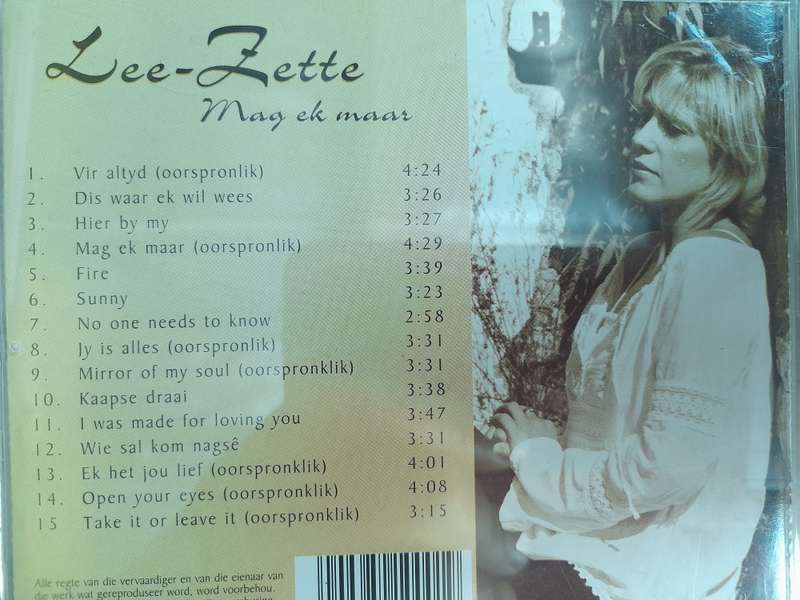 Lee-Zette - Mag ek maar
