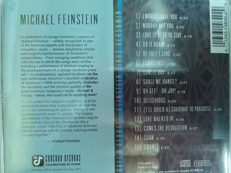 Michael Feinstein - Michael & George