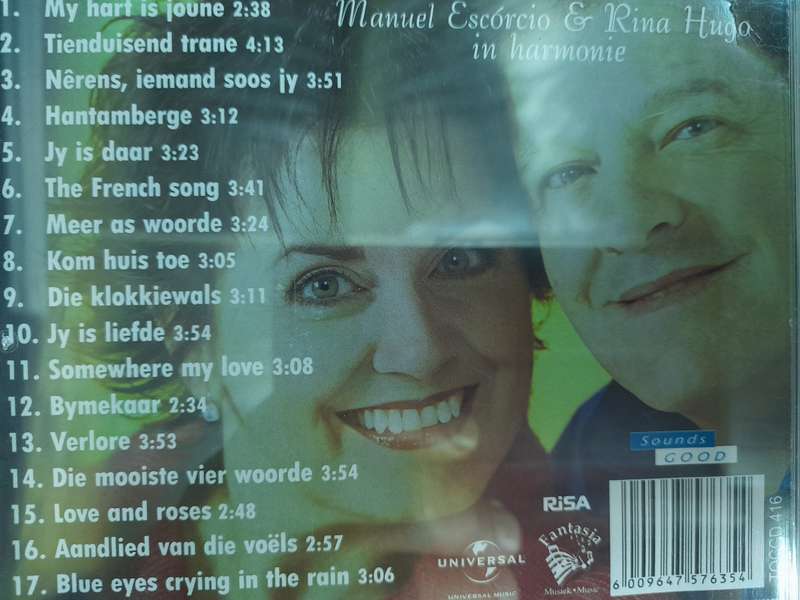 Manuel Escorcio & Rina Hugo - In Harmonie