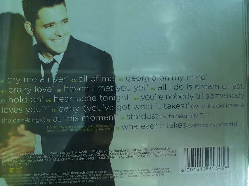 Michael Buble - Crazy love