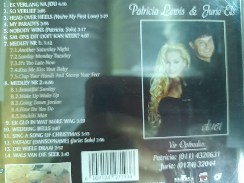 Patricia Lewis & Jurie Els - Duet