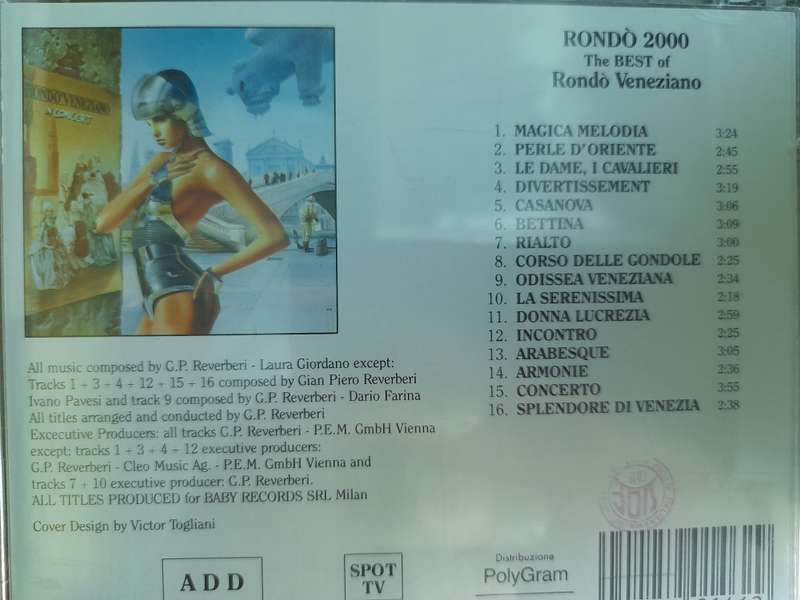 Rondo Veneziano - Rondo 2000 The best of 