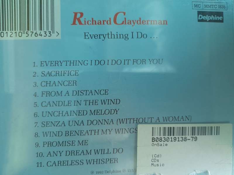 Richard Clayderman - Everthing I do