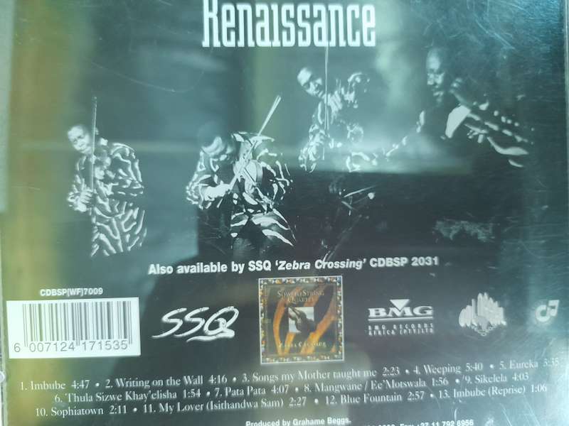 Soweto String Quartet - Renaisance