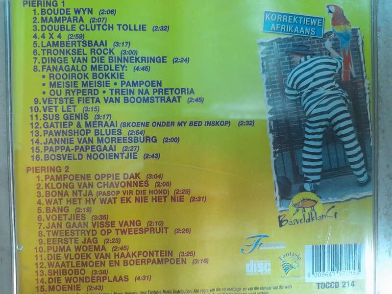 Thys die Bosveldklong - Korrekte Afrikaans (Dubbel CD)