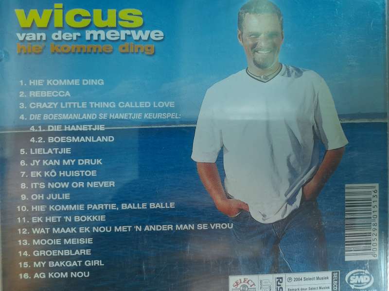 Wicus Van Der Merwe - hie' komme ding