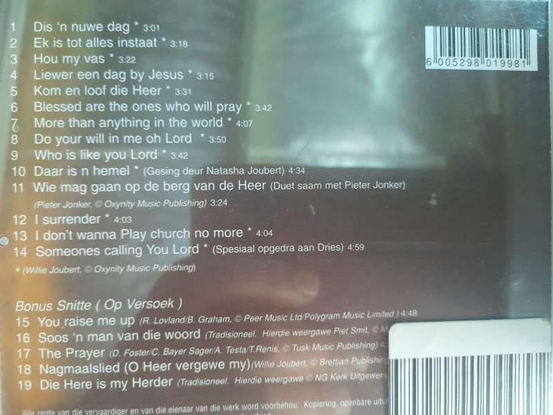Willie Joubert - Dis n nuwe dag